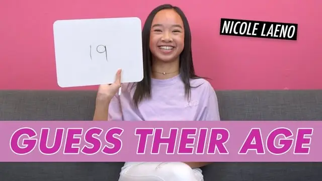 Nicole Laeno - Zgadnij ich wiek