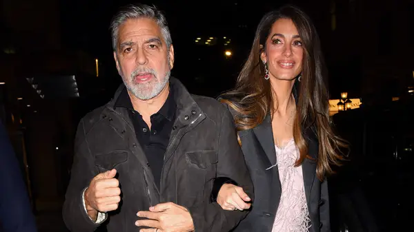 Amal and George Clooney