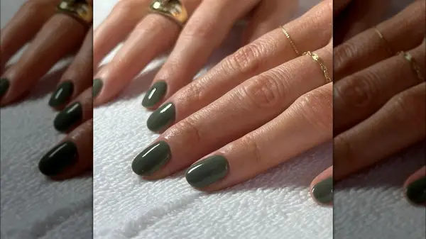 Green nails