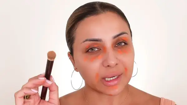 Orange color corrector