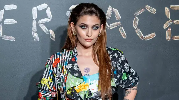 Paris Jackson at the Versace show in December 2018