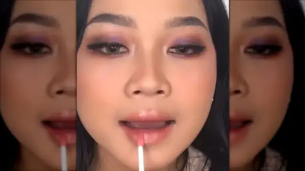 Blurred lips lip gloss