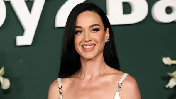 Katy Perry smiling on the red carpet