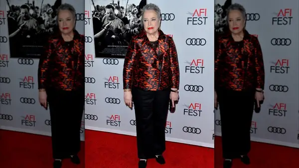 Kathy Bates at the world premiere for 