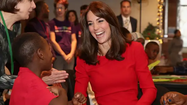Kate Middleton at a holiday event in 2015