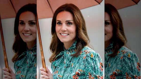 Kate Middleton at the White Garden dedication in August 2017