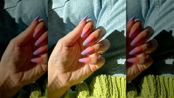 pastel ombre nails