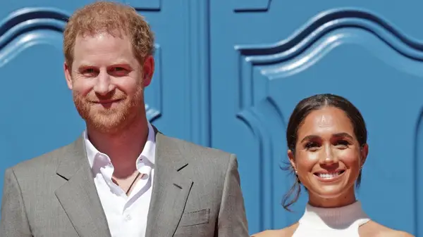 Prince Harry with Meghan Markle
