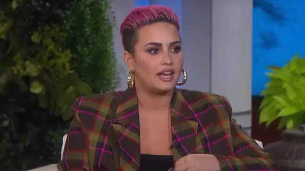Demi Lovato on The Ellen DeGeneres Show