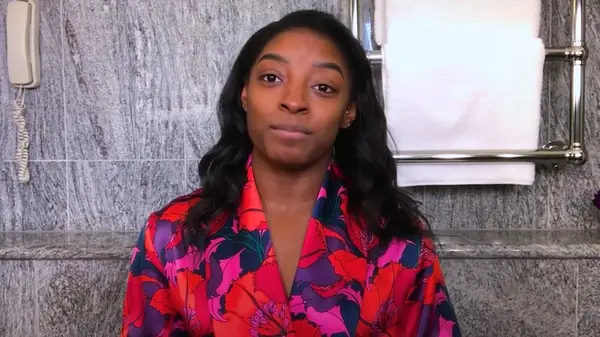 Simone Biles without makeup