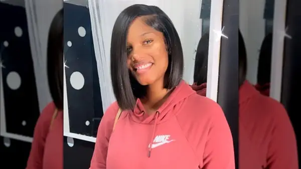 Woman with asymmetric bob