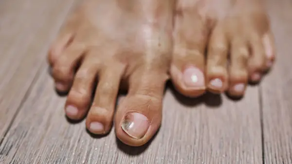 A close-up of a person