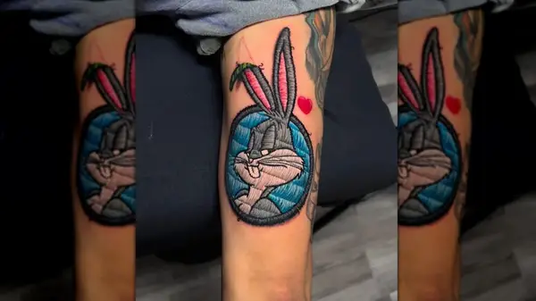 Bugs bunny tattoo