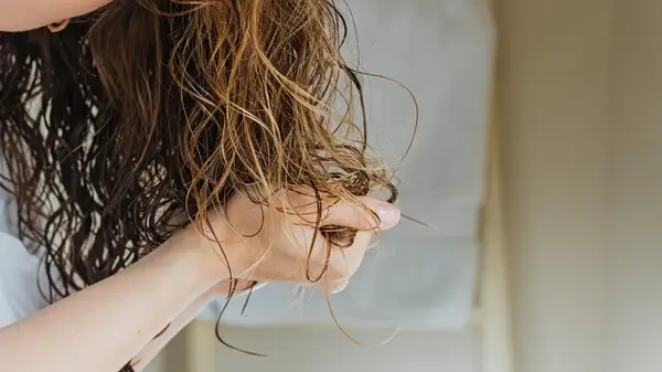 Applying product to hair