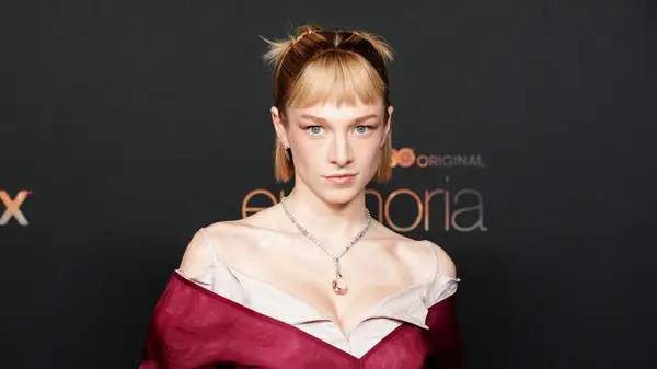 Hunter Schafer at the Euphoria photo call