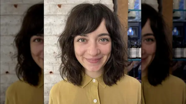 Woman posing for photo