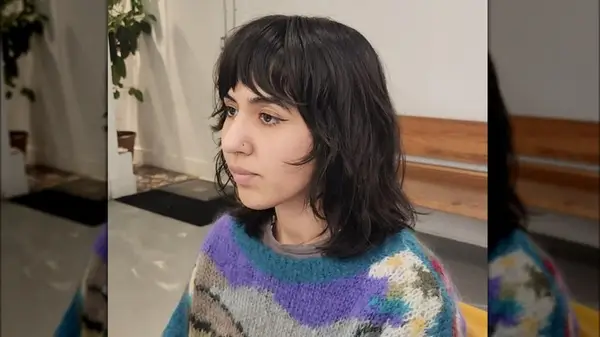 Woman posing for photo