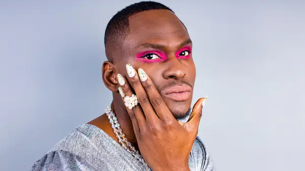 Person with long nails