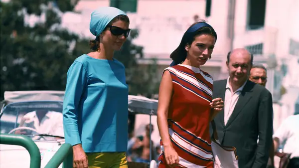 Jackie Kennedy on holiday