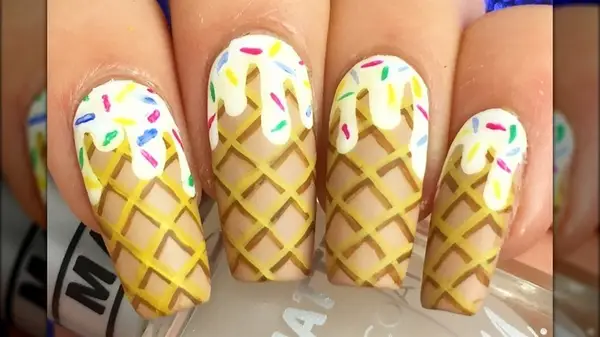 Ice cream nails