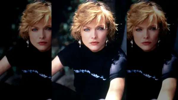 Michelle Pfeiffer on the set of Into the Night