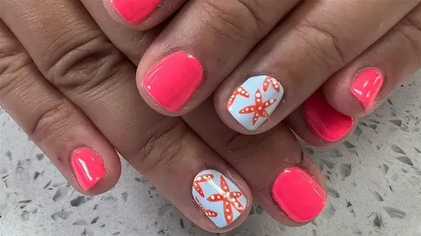 Starfish manicure