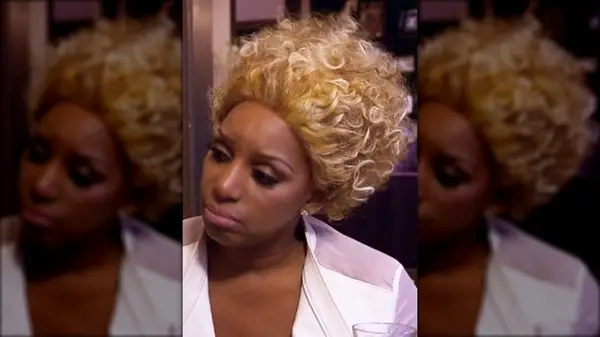 NeNe Leakes with a blond wig