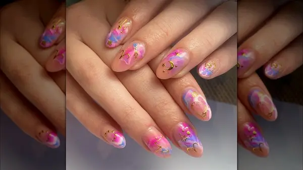 Mysterious Aries manicure