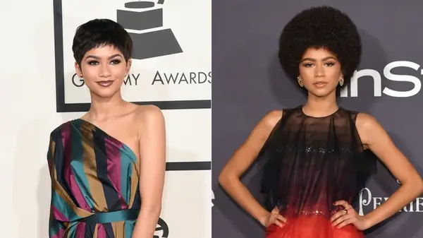 Zendaya wearing wigs