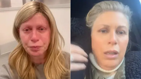 Jill Martin wearing a wig