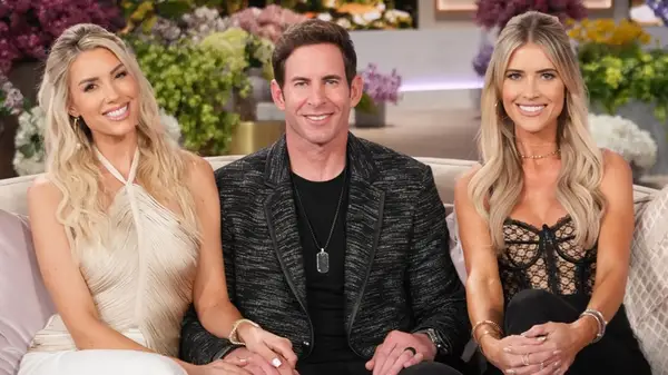 Christina Haack on The Jennifer Hudson Show with Tarek El Moussa and Heather Rae El Moussa