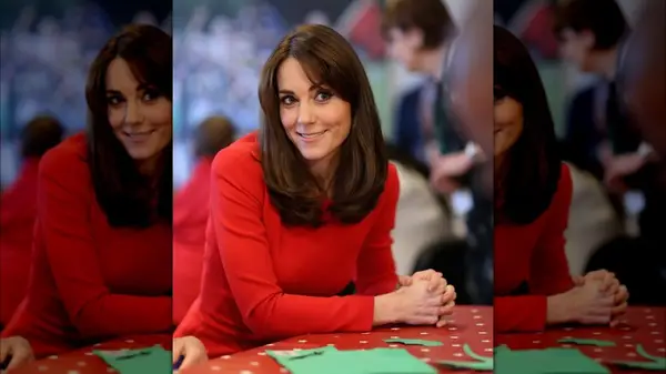 Kate Middleton with shorter hair