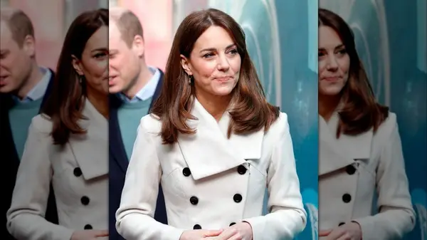 Kate Middleton with shorter hair