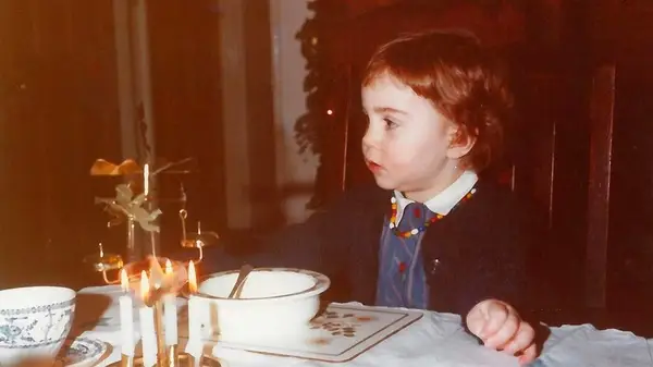 A young Kate Middleton