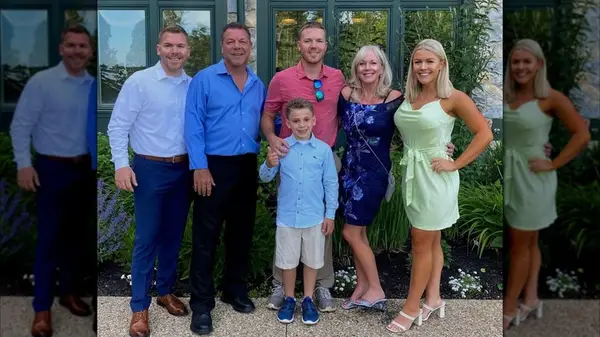 Karoline Leavitt with her family