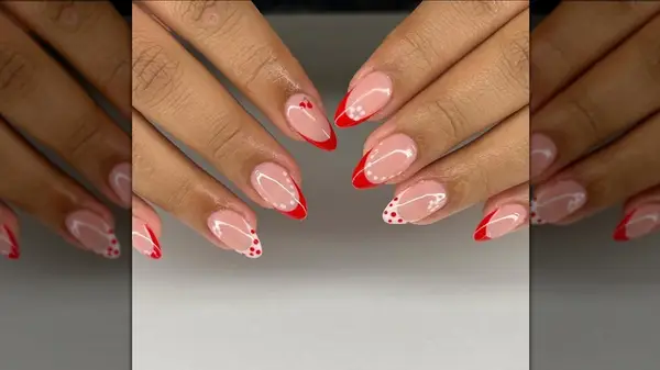 cutesy nail manicure