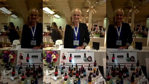 Barbara Lampugnale with Nail Pak