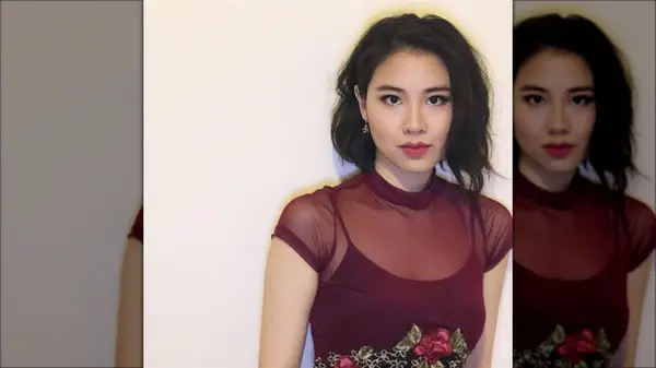 Woman with bob hair cut