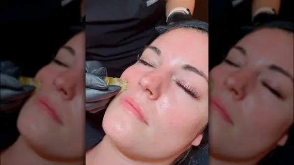 Woman using AquaGold