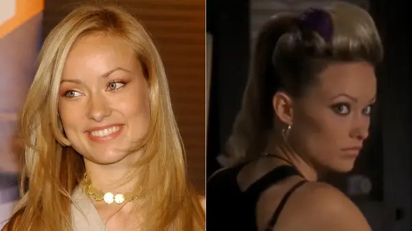 Olivia Wilde as a blond