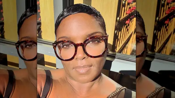 Marlyne Barrett with large glasses