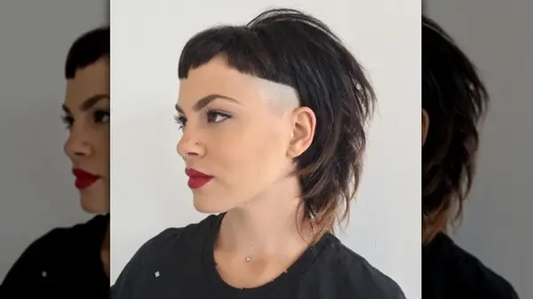 Person with undercut