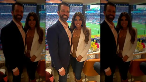kimberly guilfoyle with don jr in february 2020