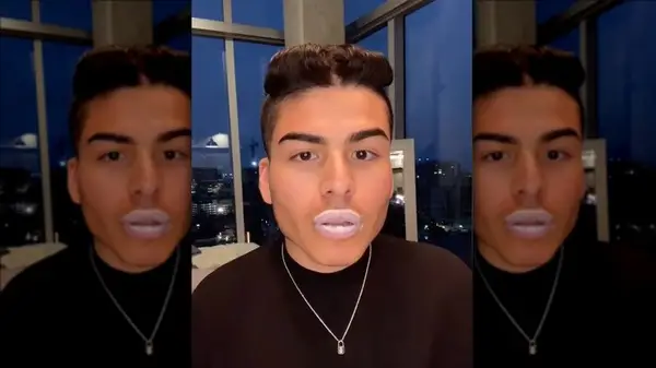 TikToker using erection cream