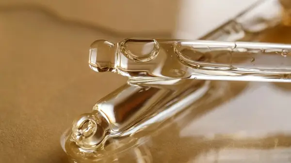 Close up of eyebrow serum