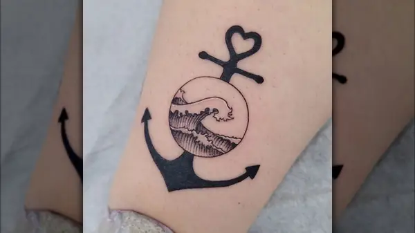 Anchor tattoo