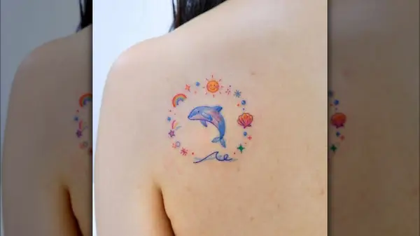 Dolphin tattoo