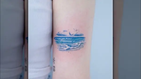 Ocean tattoo