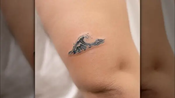 Wave tattoo