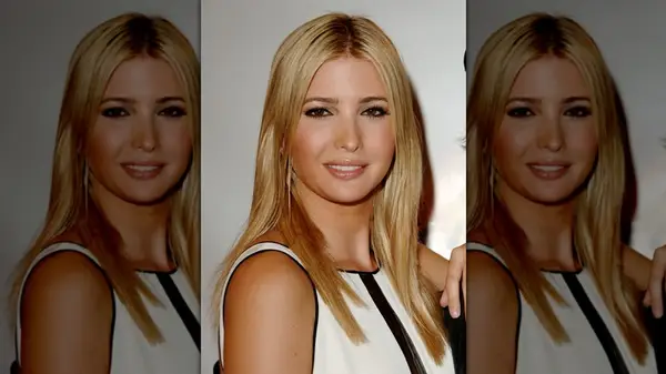Ivanka Trump wearing bronzer